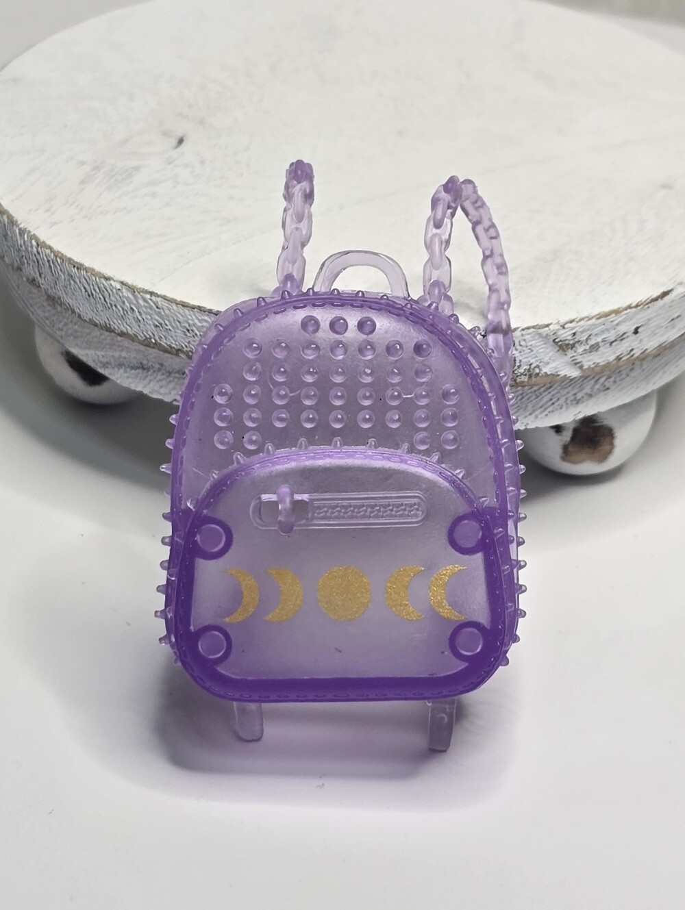 Monster High G3 Clawdeen Wolf  Purple Moon Phase Backpack ONLY